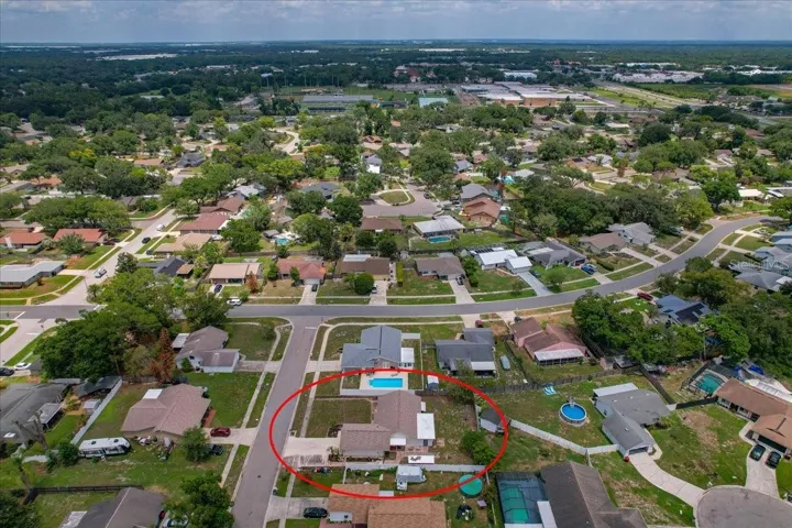 Looking East