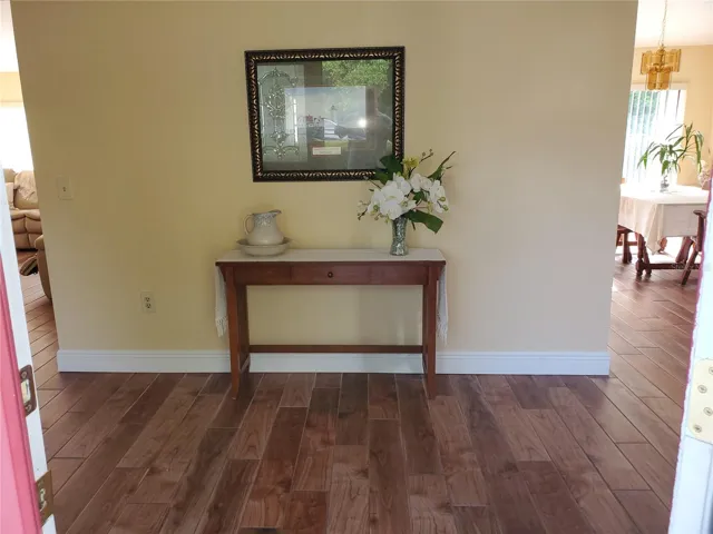 Porcelain Plank Flooring Throughout Home