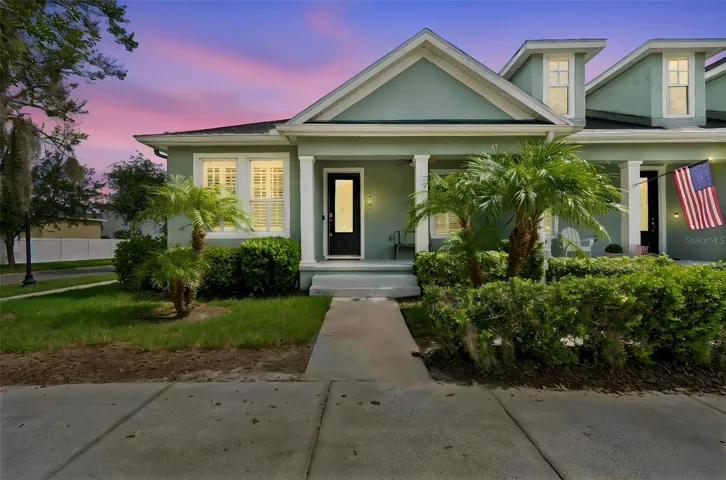 Front of the home