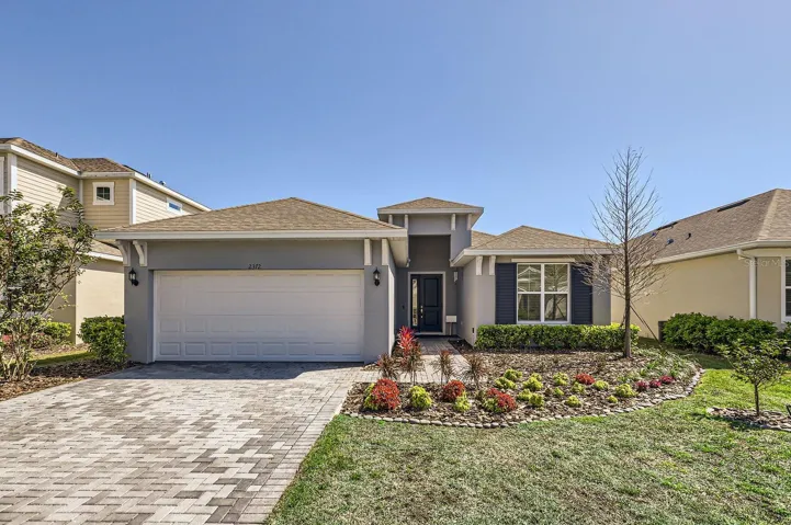Beautiful front elevation of the home, showcasing its charming curb appeal.