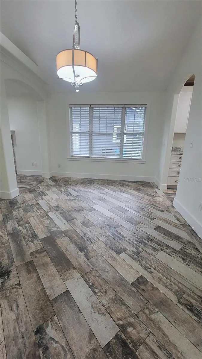 Dining Room with plenty of natural light.