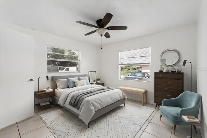 Virtually Staged- Bedroom 2