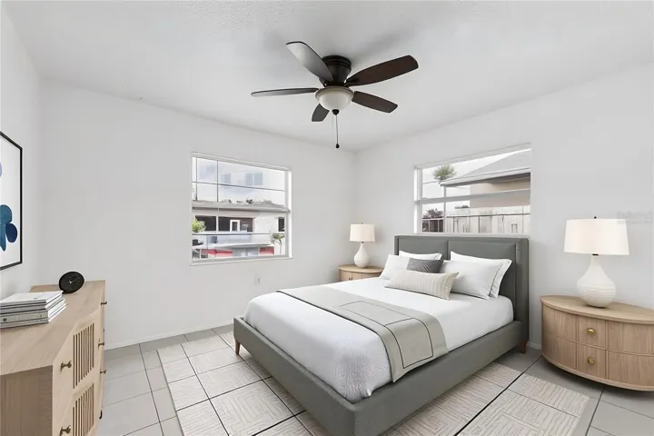 Virtually Staged- Bedroom 1