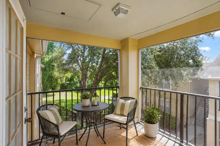 Virtually Staged Balcony