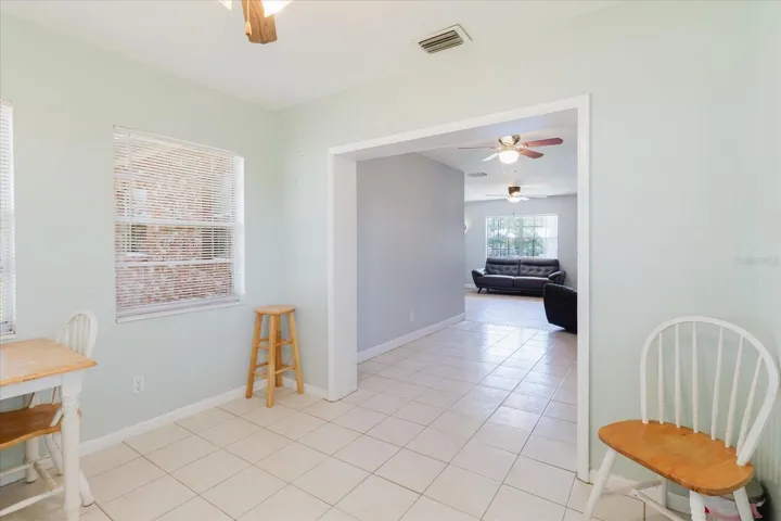 Standing in Bonus Room looking towards Living Room