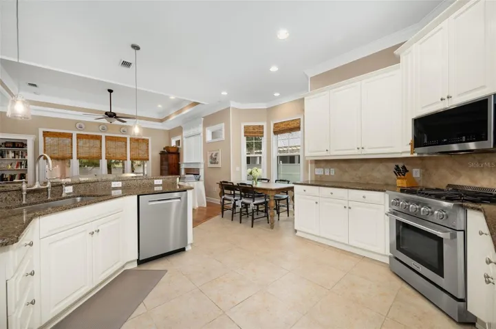 Newer stainless steel appliances