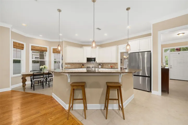 Open concept kitchen
