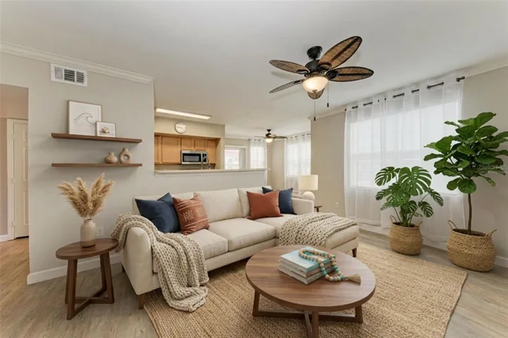 Virtually Staged Living Area