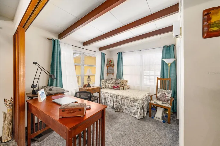 Partitioned Bedroom