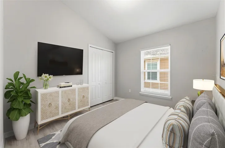 virtually staged third bedroom