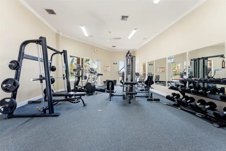 fitness center