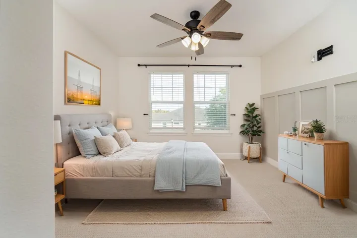 Virtually Staged bedroom 3