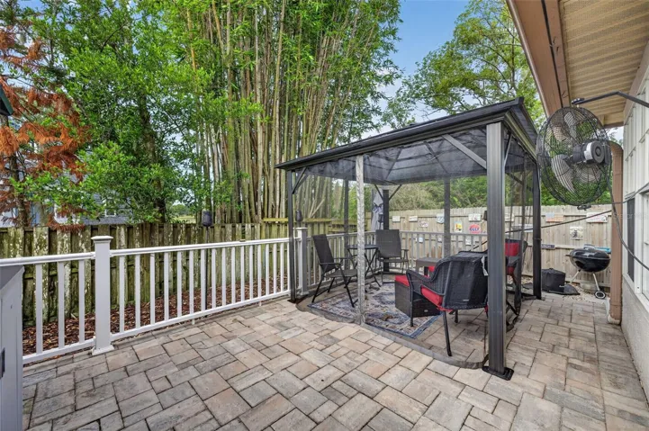 Additional Gazebo overlooking Little Lake Georgia