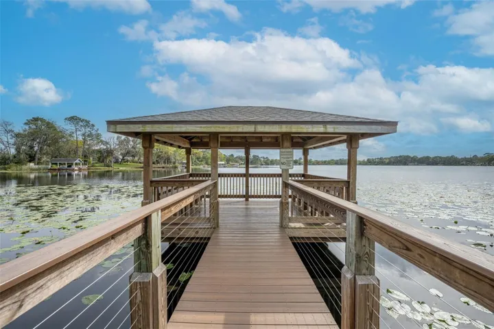 Deep Lake Dock, residents only