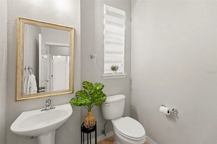 Downstairs half bathroom