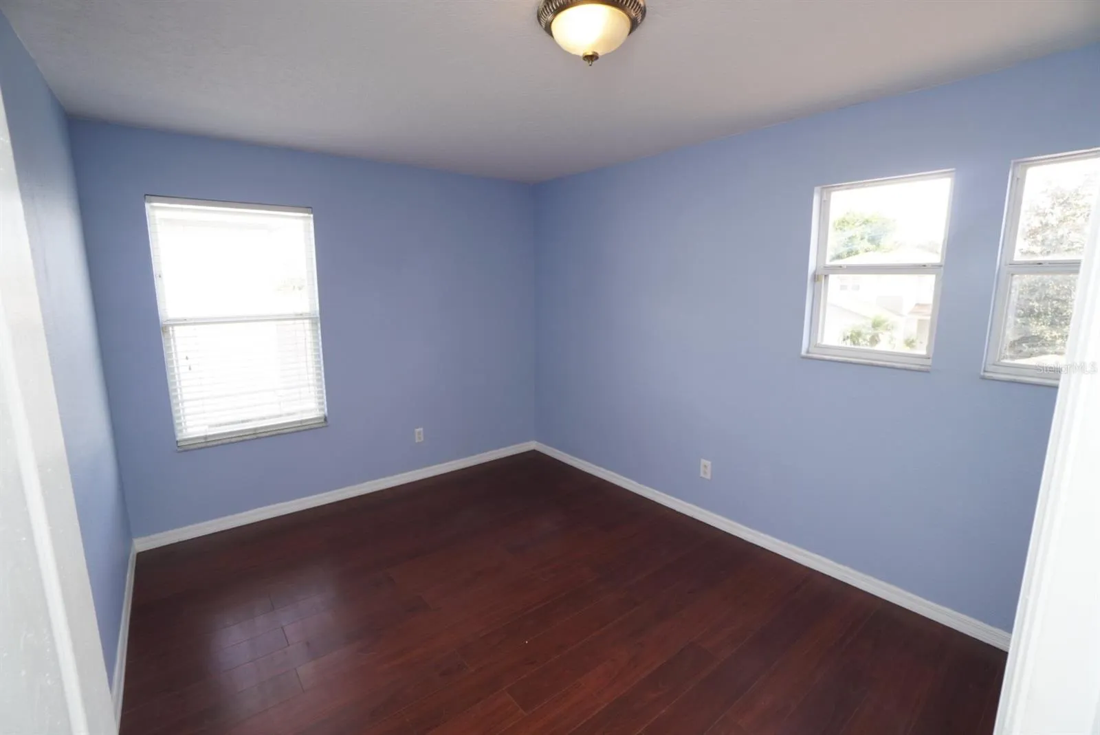 Office has a closet and door