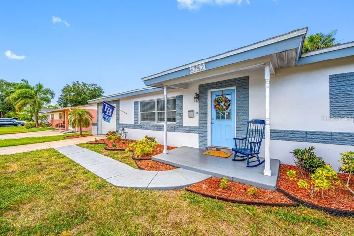 Front Porch and Front Door