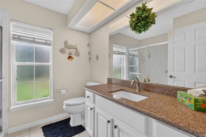 Updated guest bath.