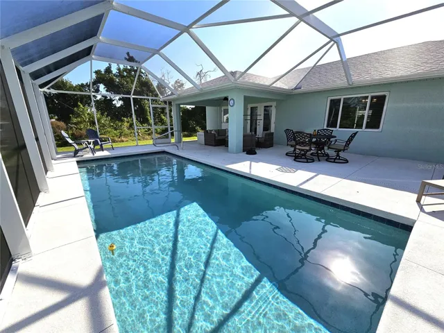 Heated pool