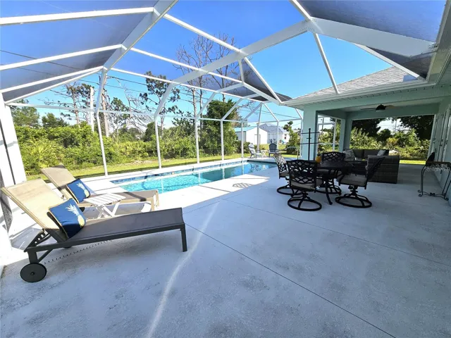Heated pool