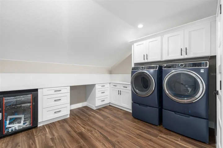 upstairs laundry