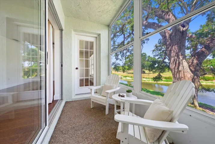 West facing porch for spectacular sunset views