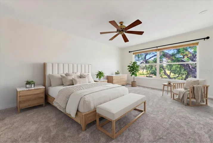 Primary Bedroom Suite (virtually staged)