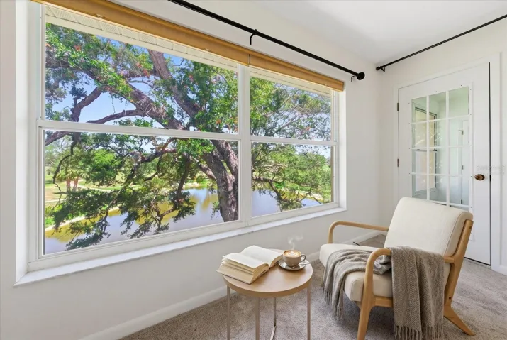 View from the Primary Bedroom (Virtually Staged)
