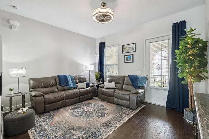 Living room with access to balcony