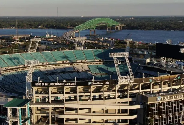 EverBank Stadium- only 10 minutes away from home.