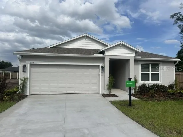 Move-in Ready! Block Construction - Model Home for the community.