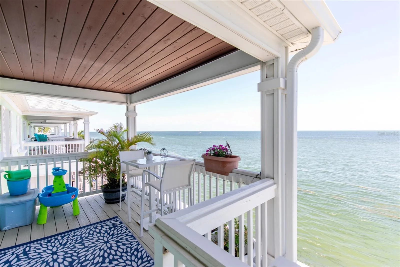 Balcony overlooking Tampa Bay