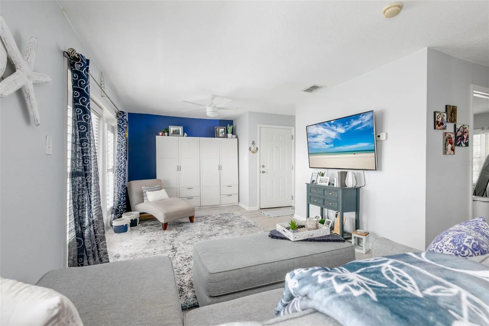 Living Room to Front Door