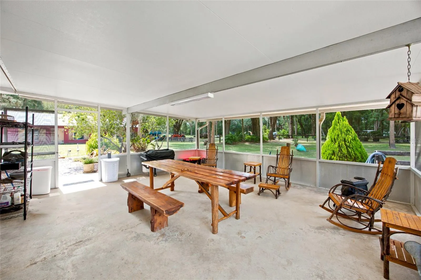 Screened porch