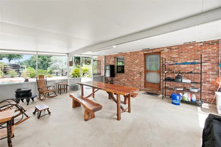 Screened porch
