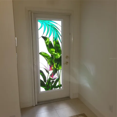 Entry Stained Glass