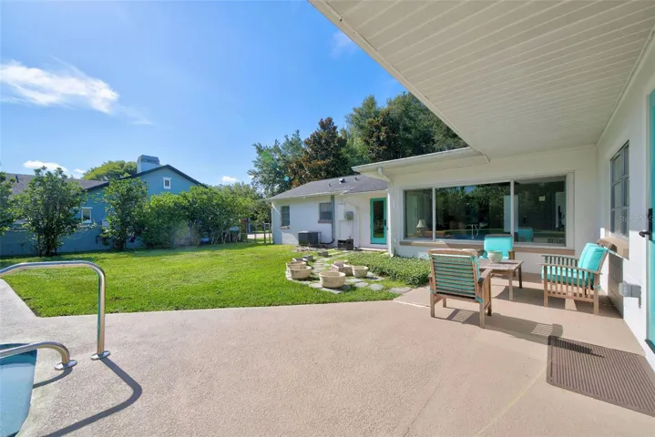 Back patio