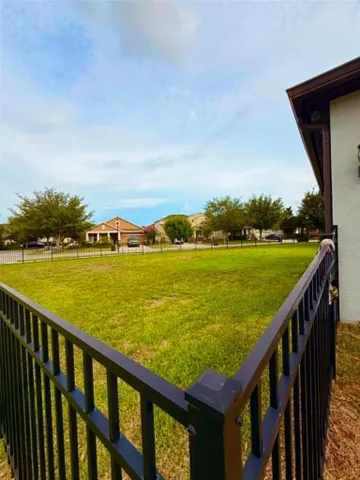 Fenced in yard
