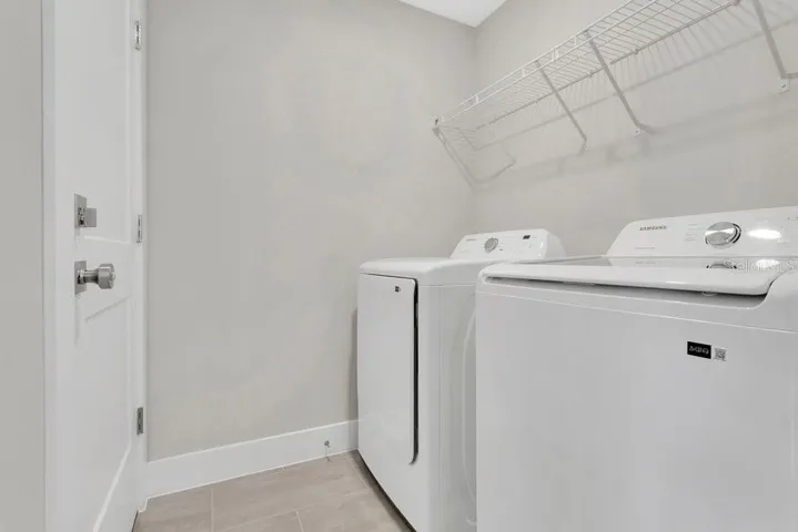 Indoor Laundry Room