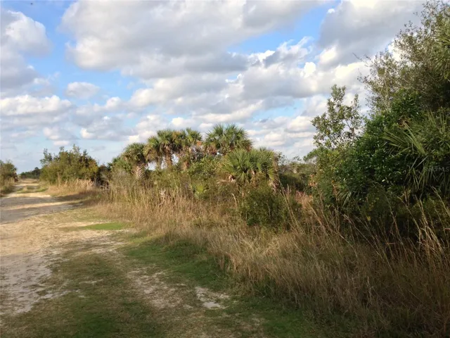 View to the north of the property.