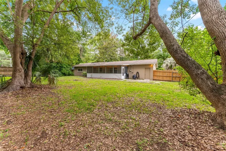 Nice big private fenced backyard