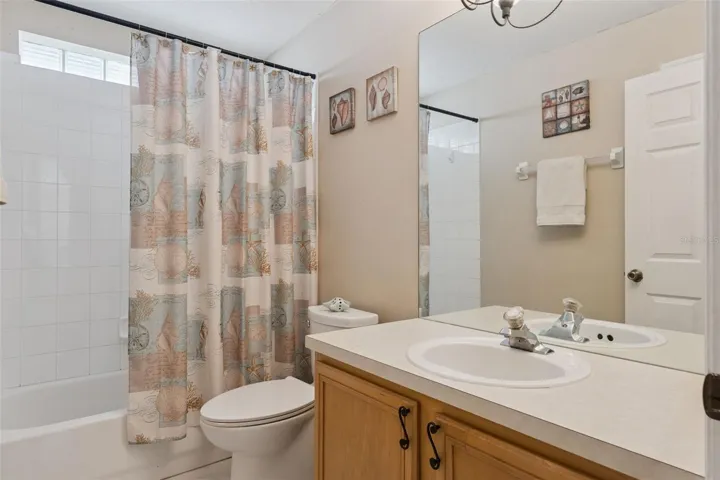 Secondary bathroom