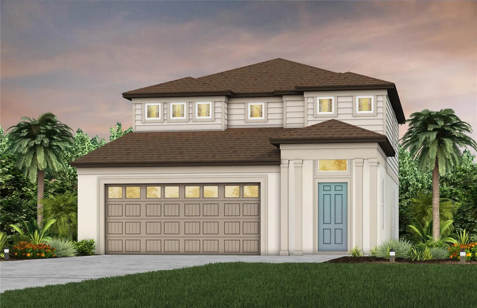 Exterior Rendering, Elevation FM2
