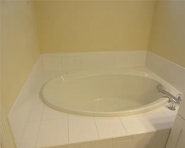 Soaking tub.