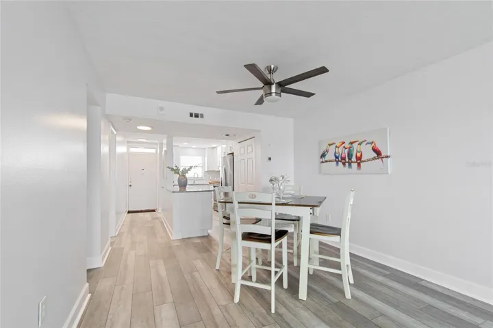 Dining Area looking towards entry