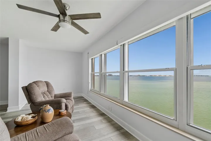 Florida Room looking at bay