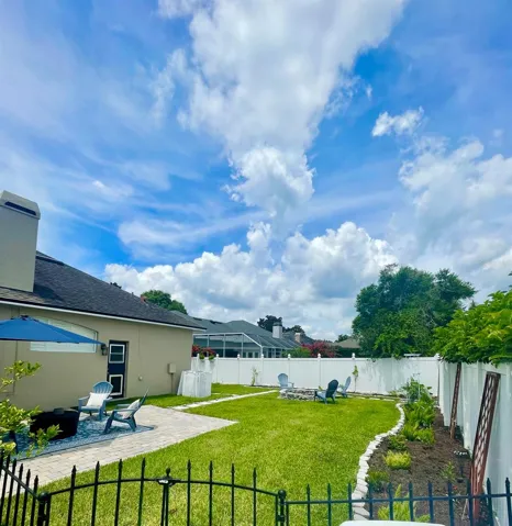 Back yard