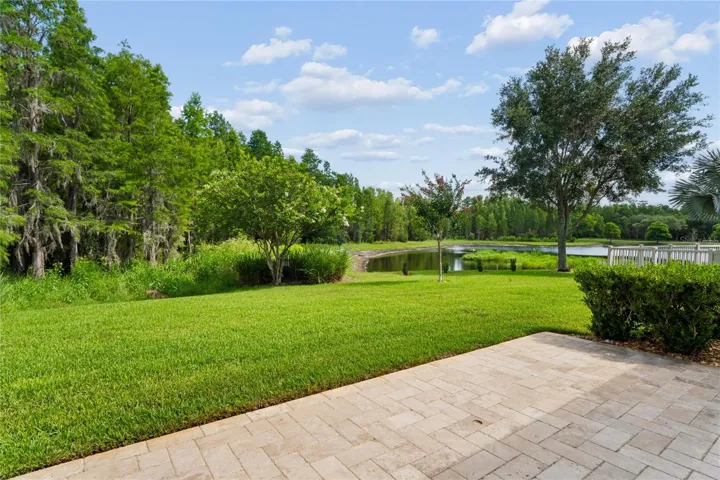 View of the Conservation Area and Large Retention Pond from the Extended Lanai