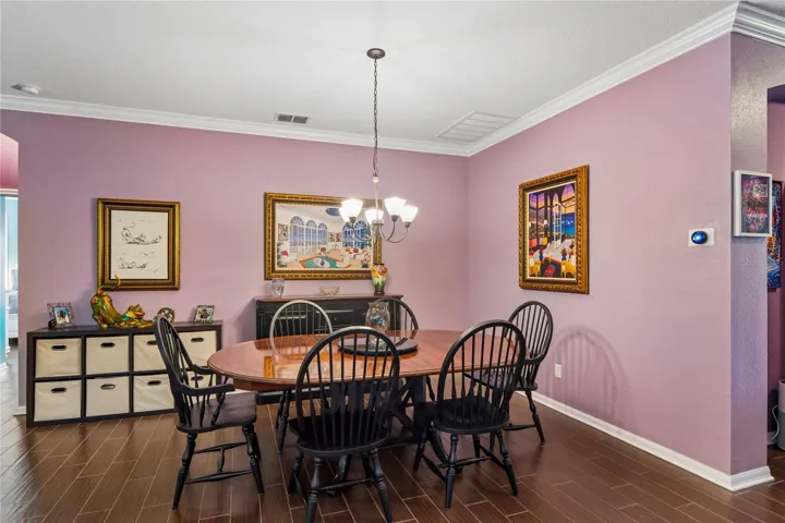 Formal Dining Area offers additional seating for large gatherings