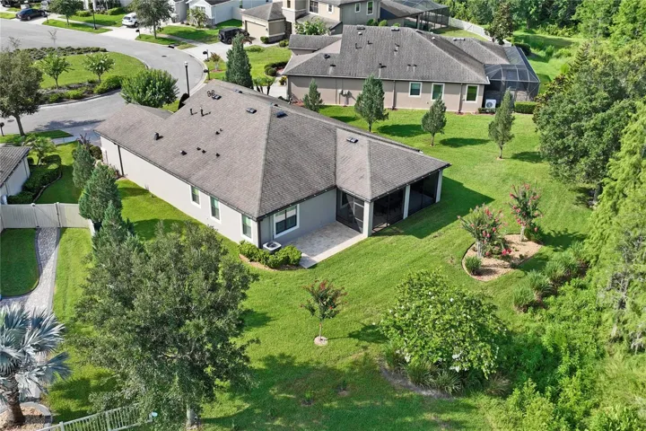 Full View of the Backyard at 21627 Pearl Crescent Ct.